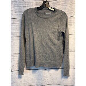 Zadig & Voltaire Womens Gray Cashmere Sweater XS Crewneck Long Sleeve Light Knit